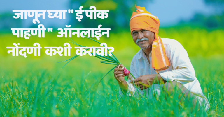 ई पीक पाहणी